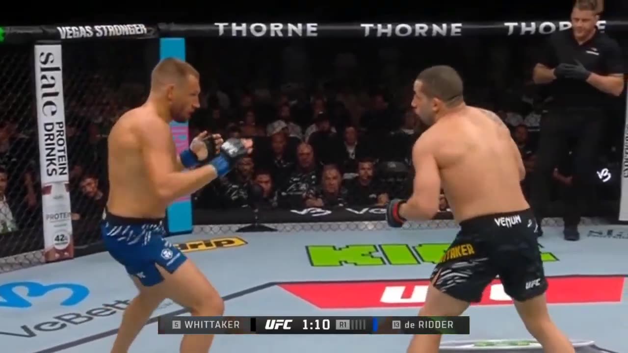 Reinier de Ridder vs Robert Whittaker UFC