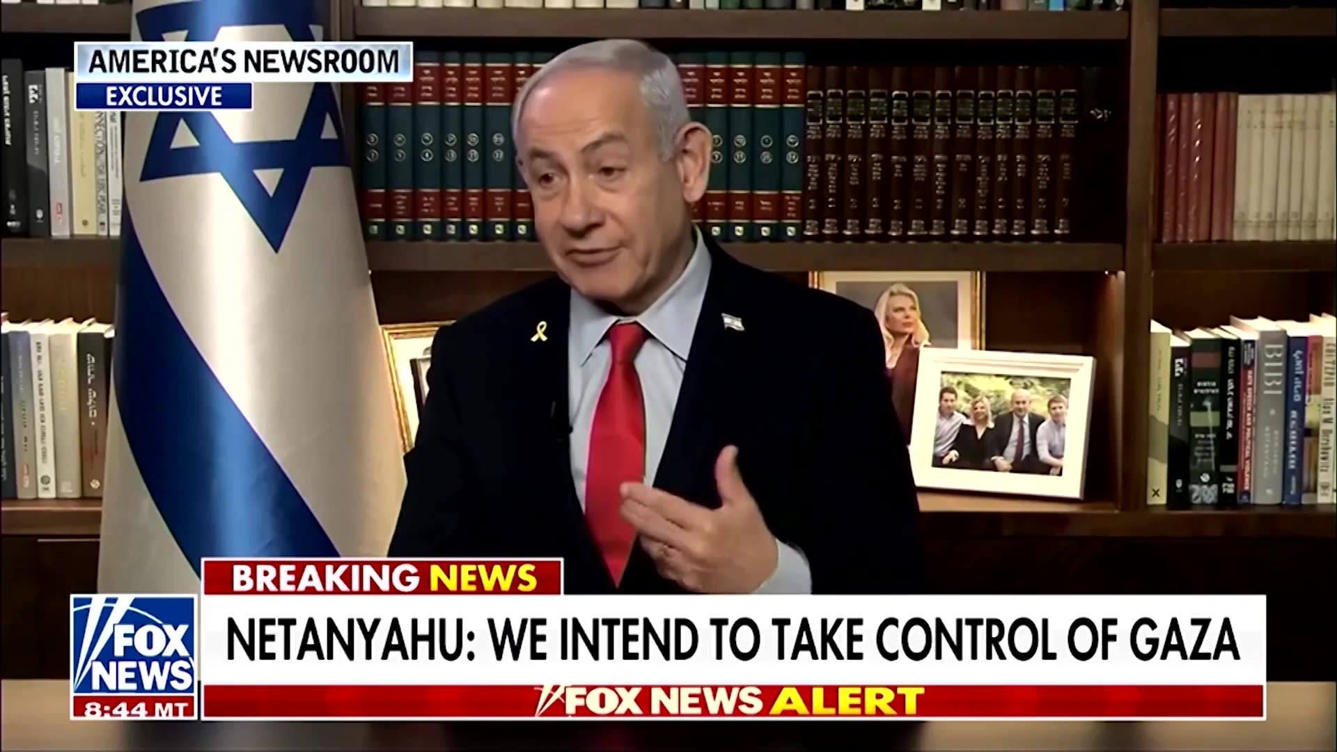 Netanyahu says he wants Israel to take control of all of Gaza