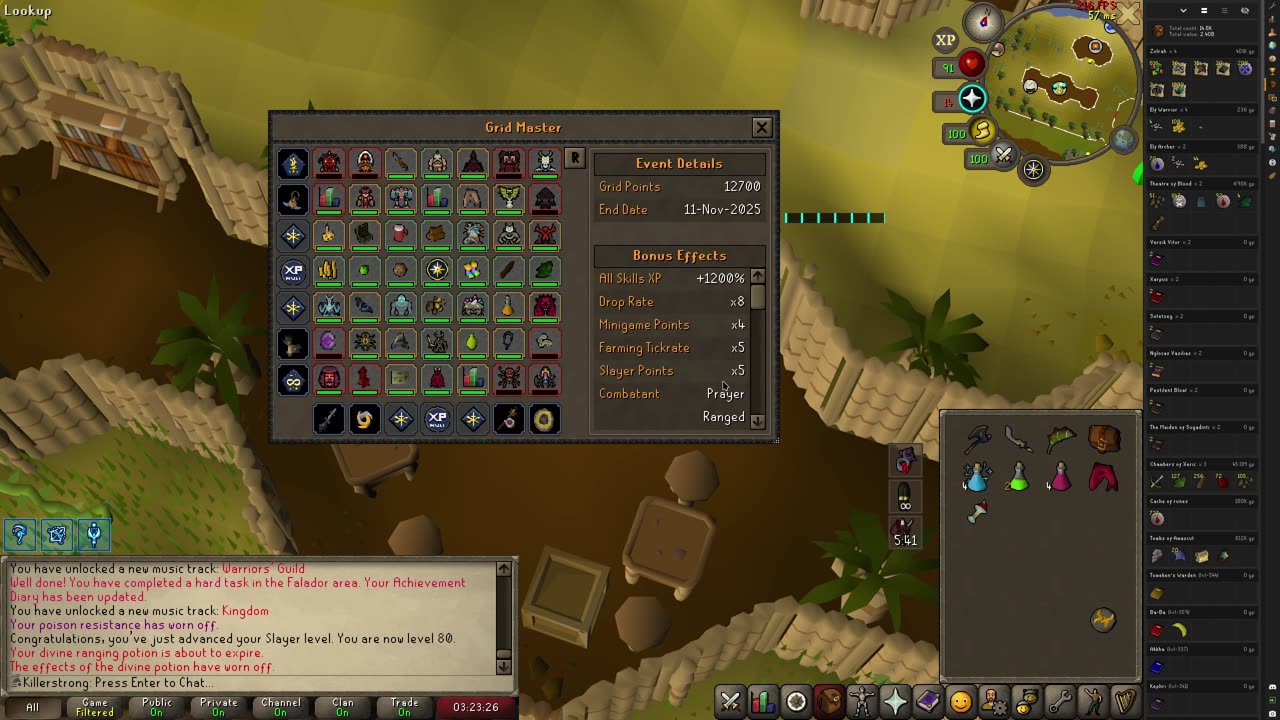 OSRS - Grid Master - Day 6