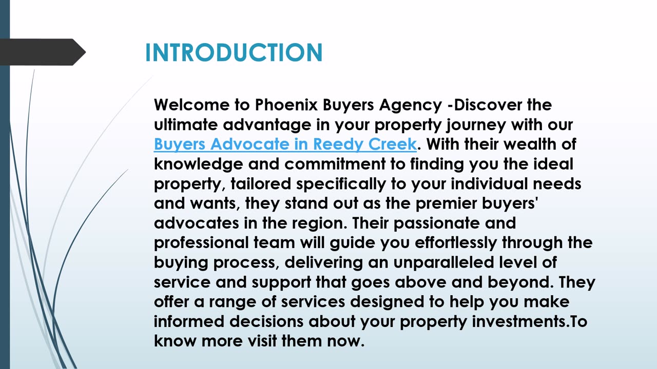 Explore the best Property Buyer in Reedy Creek .