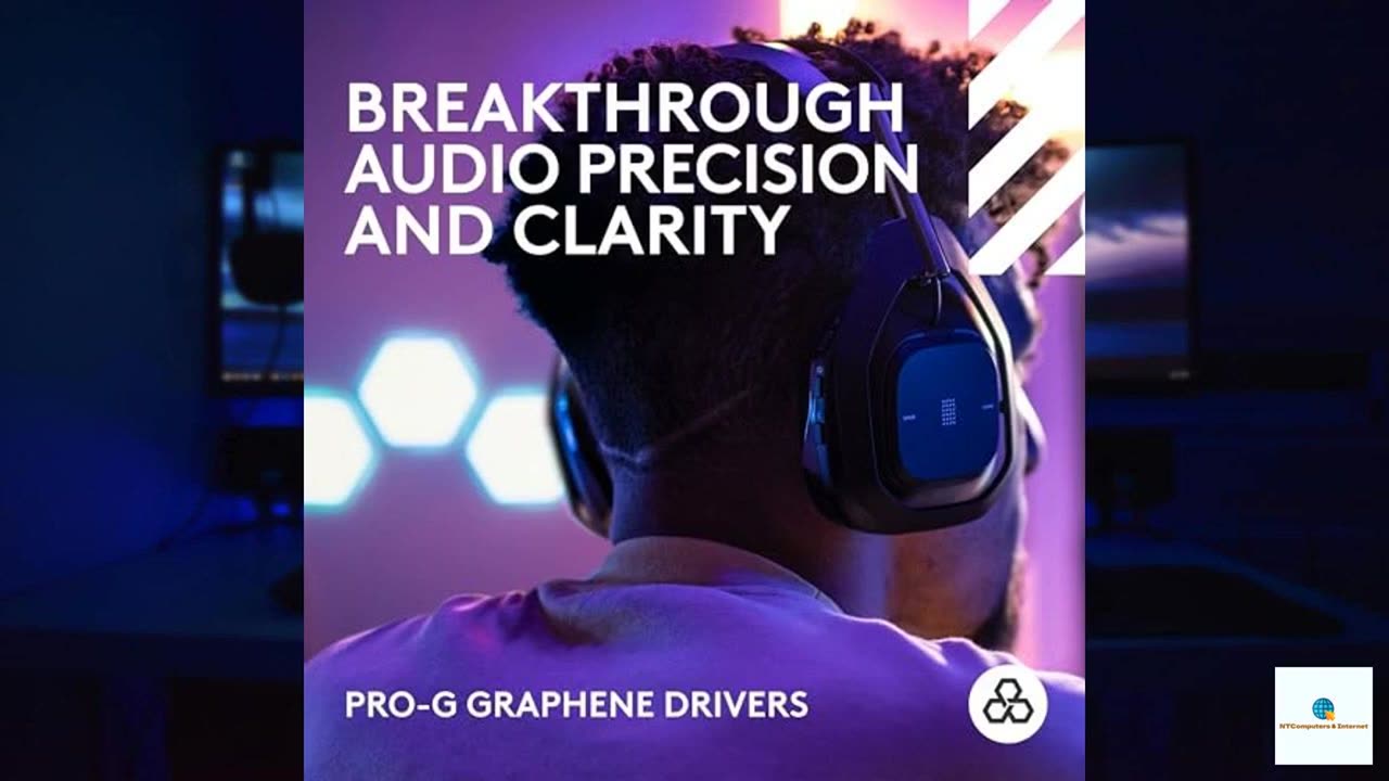 Logitech G Astro A50 X Omni-Platform Wireless Gaming Headset + Base Station for PS5, Xbox,