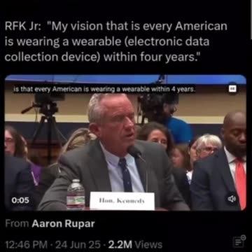 🚨 RFK JR'S WEARABLE MANDATE + OZEMPIC BLINDNESS = DEPOPULATION? "They Want You Chipped & Sick!" (Cannibalism Link)