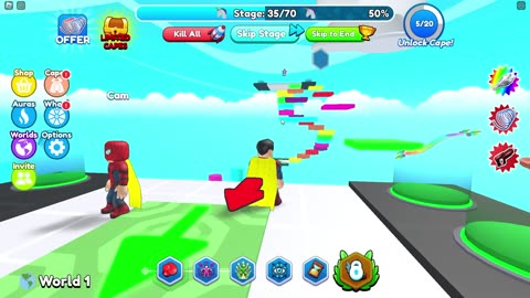 Roblox but We Became The STRONGEST SUPERHEROS!