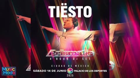 Tiesto - Live @ PRISMATIC, Palacio De Los Deportes Mexico City