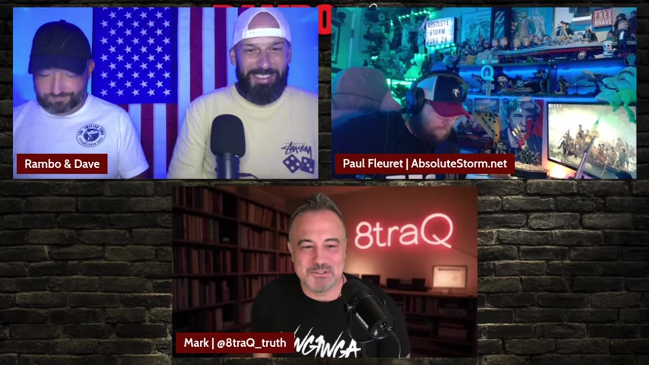 Rambo AF with Abs1776, Dave, 8traQ 6-26-25