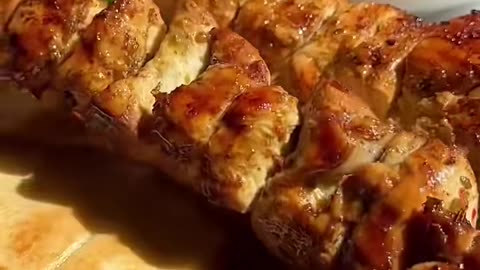Lets make a grilled chicken skewer and have it with a kebab bread