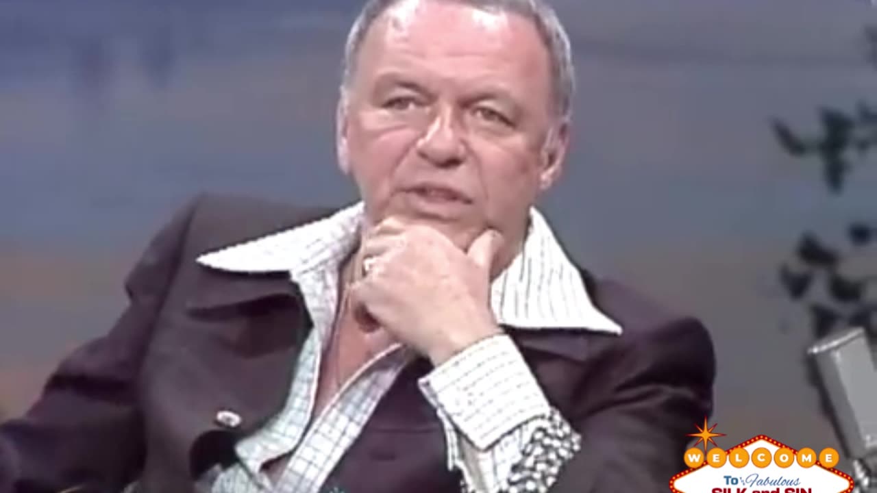 Frank Sinatra shares a story with Don Rckles