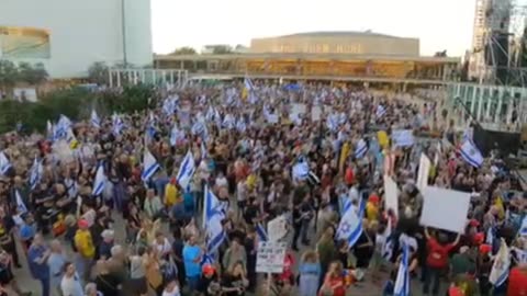 100's of Israelis join anti-Netanyahu protests, DEMAND Ceasefire in Gaza