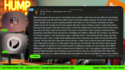 Hump Day Chat Time With MrCoop & Georgie @GeorgieslifeUnfiltered