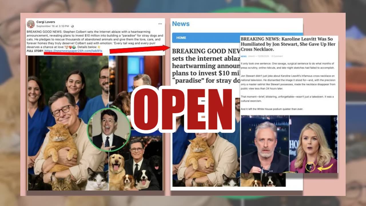 Fact Check: Stephen Colbert Did NOT Announce Opening A $10 Million 'Paradise' For Dogs And Cats
