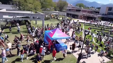 Charlie Kirk Shooting: Video Captures Chaos & Panic at Utah Campus