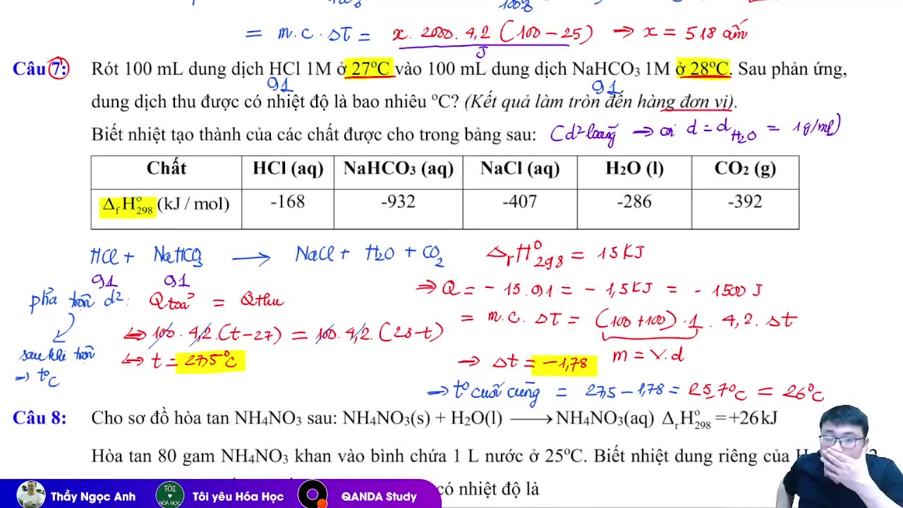 14 CÁC DẠNG BÀI TẬP THỰC TẾ VỀ ENTHALPY mp4