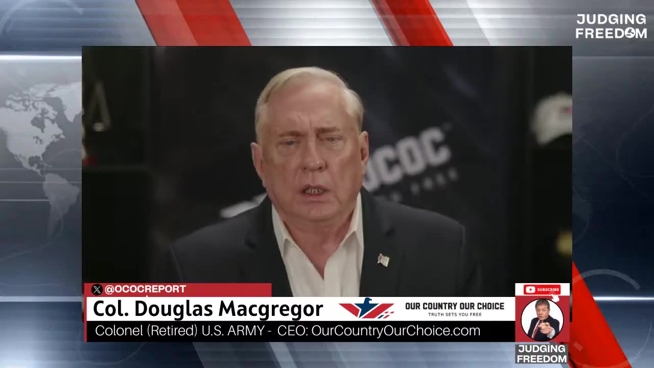 COL. Douglas Macgregor : Is US Generous or Murderous?
