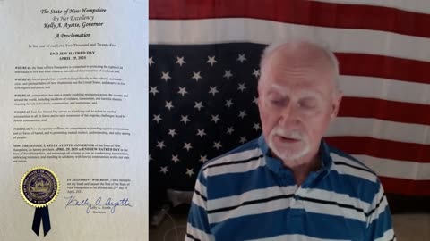 Stop Jewish hatred says Governor Ayott of N.H.