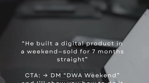 He Built A Digital Product In A Weekend—Sold For 7 Months Straight