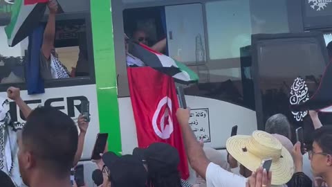 Sumud convoy has crossed Gabes, Tunisia