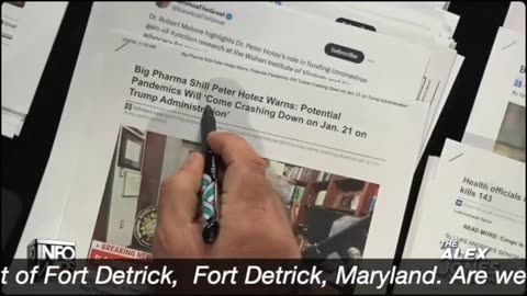 All those viruses came straight out of Fort Detrick MD!