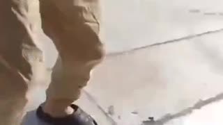 In this attack from yesterday on an underground facility in northern Iran.