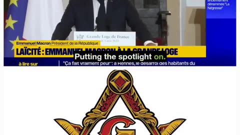 Macron Praises Freemasonry’s Global Influence