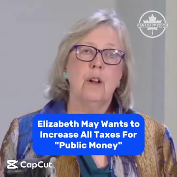 Green Party Leader Wants to Tax You More!