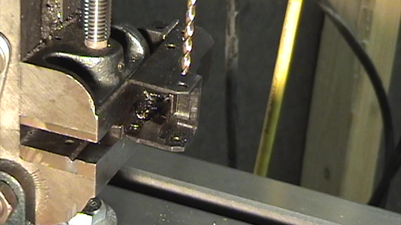 Drilling Front Trunnion Holes