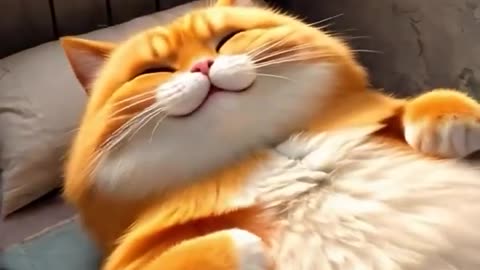 The cat decided to move out of his parents' house, and this is what happened.