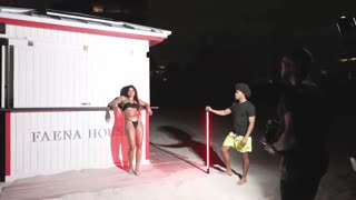 How To Capture Beach Photos at Night! | Nighttime Photography BTS | Nia Piedra