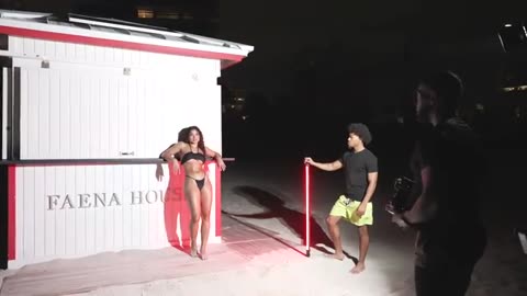 How To Capture Beach Photos at Night! | Nighttime Photography BTS | Nia Piedra