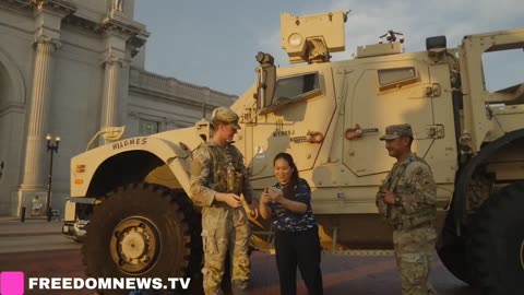 NOW: National Guard and DEA agents patrolling Union Station in Washington DC