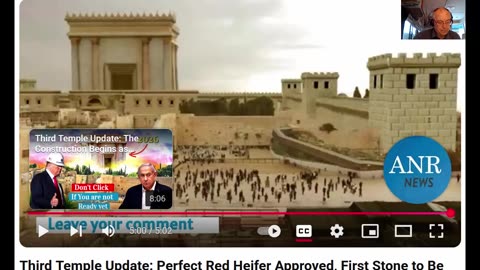 Red Heifer - Selected - Corner Stone - 3rd Temple Building Started - 7-10-25