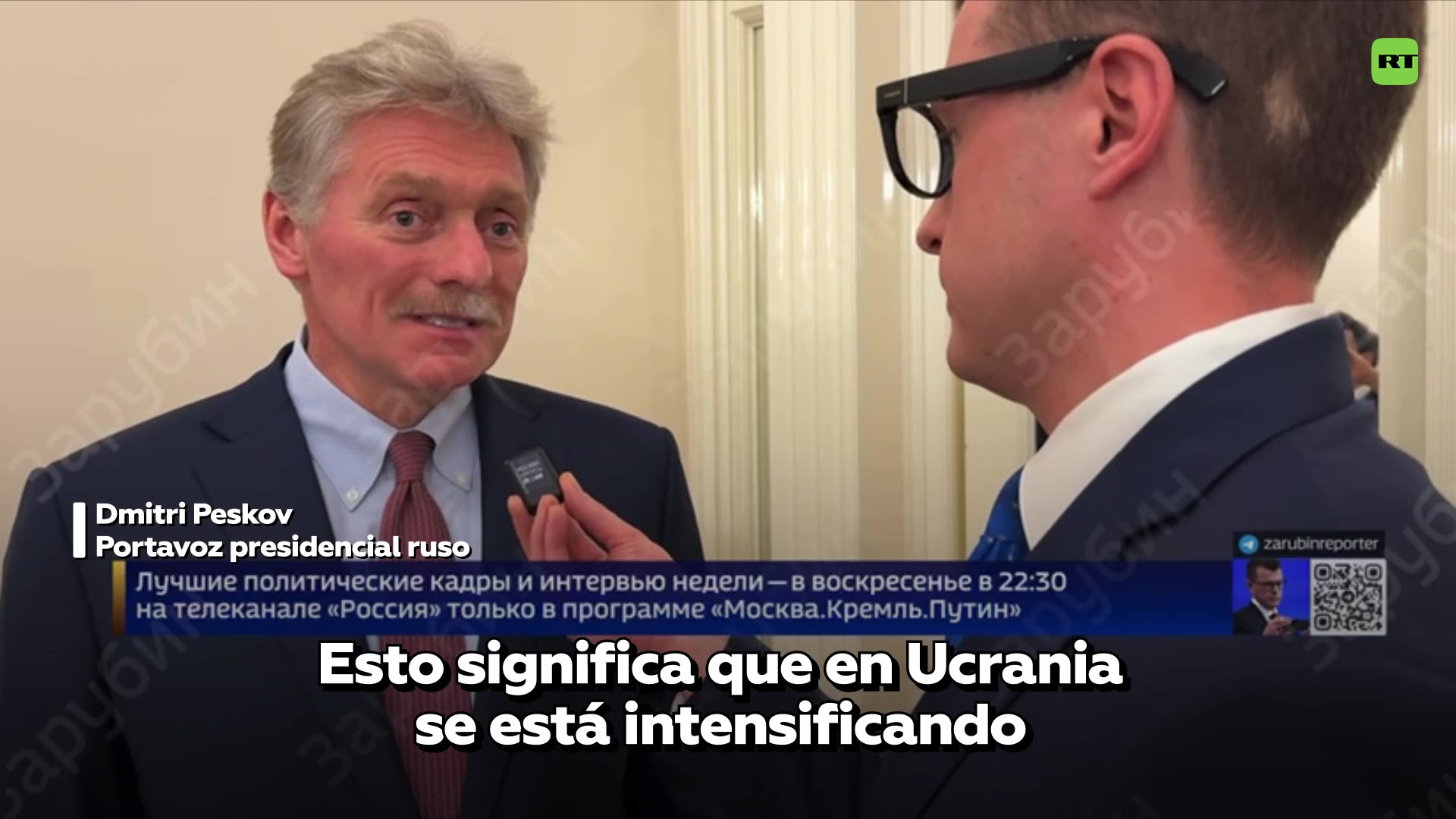 Kremlin: "La situación para Ucrania es muy difícil"