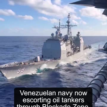 Maduro calls Trump's bluff: Venezuelan navy now escorting oil tankers through Blockade Zone