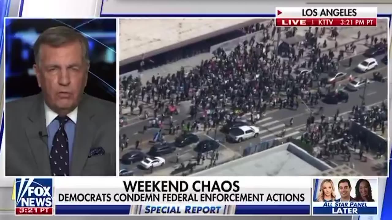 Fox News’ Brit Hume blasts Dems over L.A. riots