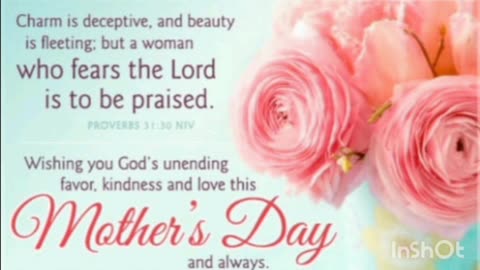 Proverbs 31 : 30 Blessed mothersday to all the wonderful mothers around the globe!