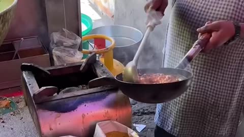 Pune Special Spicy Dal Tadka ❤️ #streetfood #pune #daltadka