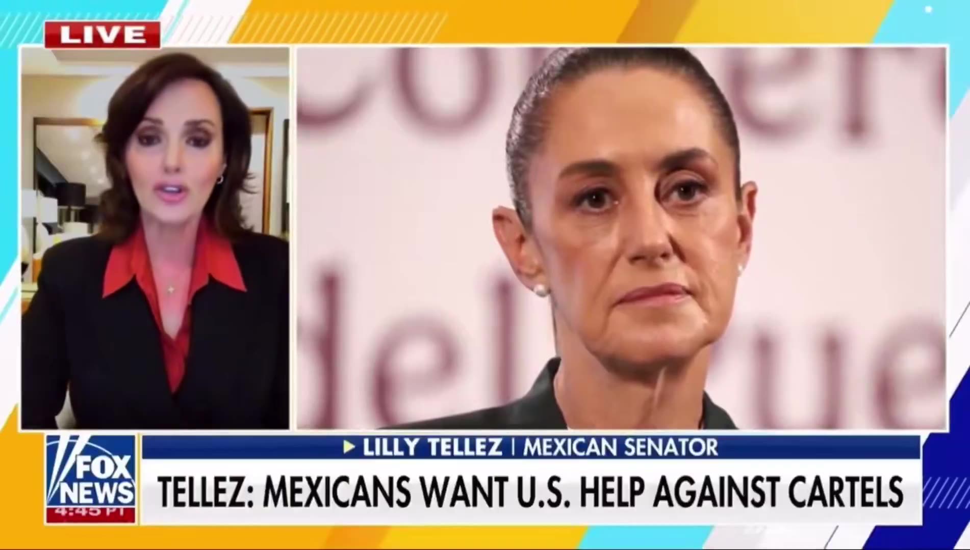 The Mexico City protests are happening because their President Claudia Sheinbaum works for the Cartel.