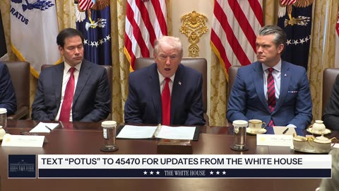 President Trump Participates in a Cabinet Meeting, Jan. 29, 2026