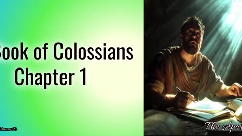 The Book of Colossians Chapter 1