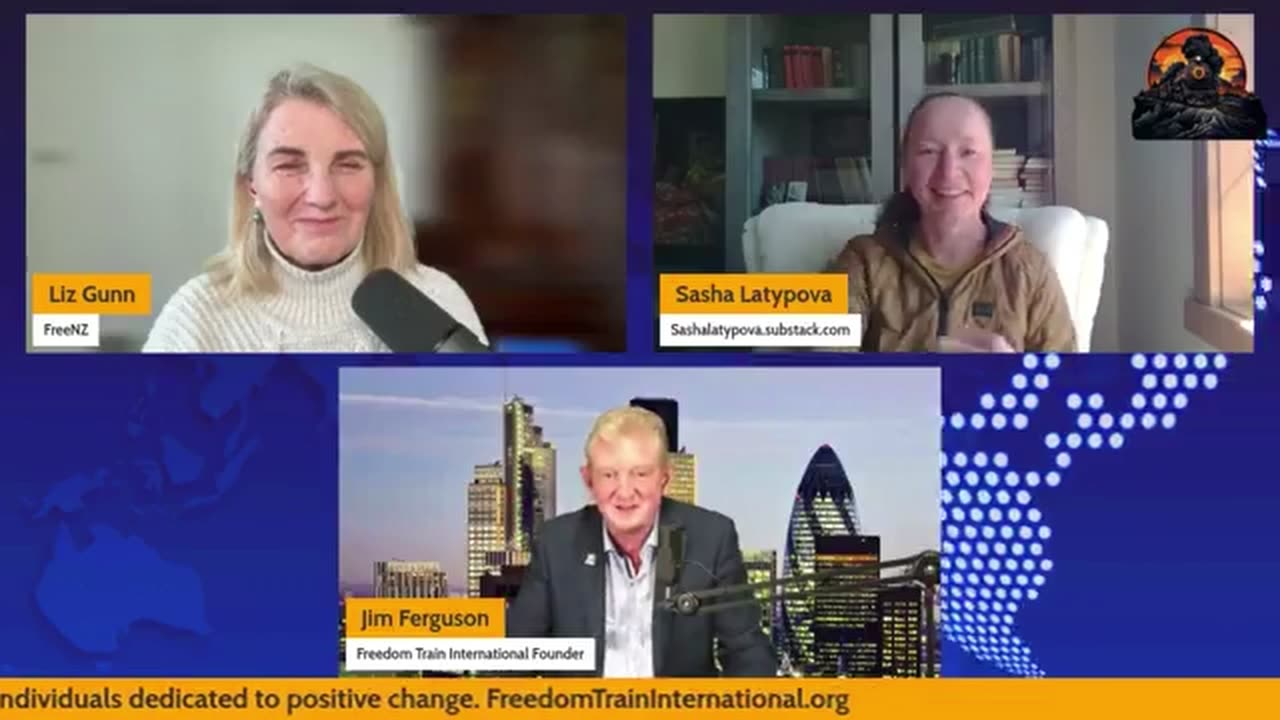 Jim Fergusson, Liz Gunn, and Sasha Latypova Discuss Covid-19 Countermeasures