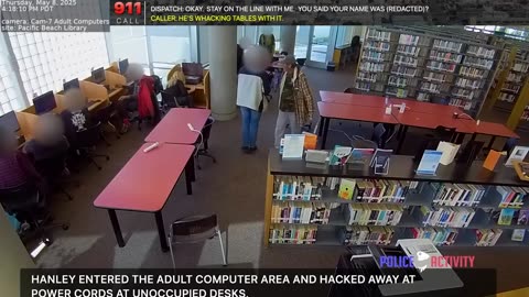 San Diego Police Officer Shoots Hatchet-Wielding Man After Library Rampage