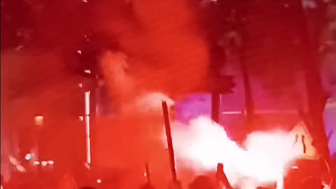 Chaos breaks out in Paris
