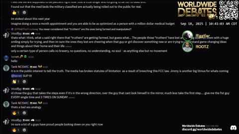 0074 WIDESTREAM - Worldwide Debates - YouTube/Twitch/Rumble