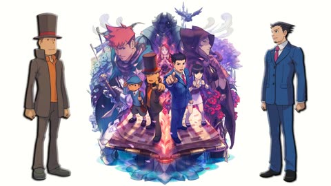 Main Theme - Professor Layton vs. Phoenix Wright_ Ace Attorney (GilvaSunner)