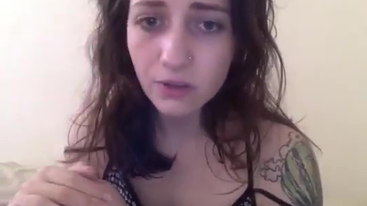 Rowan Gannon tearfully pretending to love and care about Grotesque Subhuman