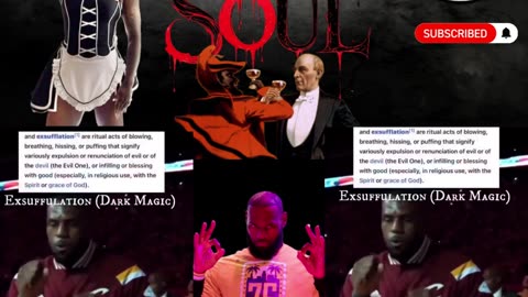 LEBRON JAMES SATANIC RITUAL BEFORE EVERY GAME