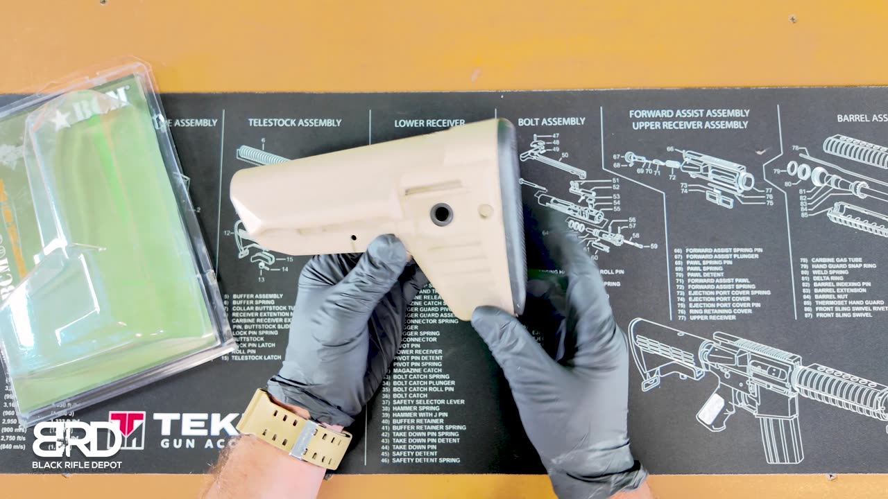 BCM Mod 1 SOPMOD Stock Unboxing & First Impressions | Black Rifle Depot