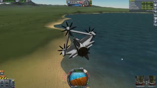 Box-Arrow-Batwing Turboprop Drone-Kite-SpacePlane (KSP)