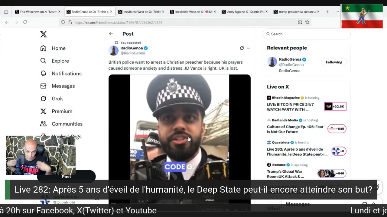 Live 282: Après 5 ans d'éveil de l'humanité, le Deep State peut-il encore atteindre son but?