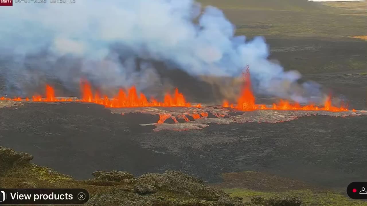 A new eruption in Iceland