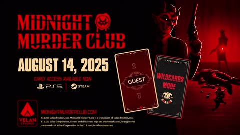 Midnight Murder Club - Release Date Trailer ｜ PS5 & PC Games